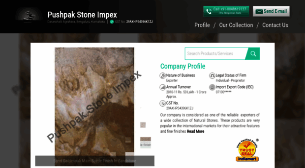 pushpakstone.com