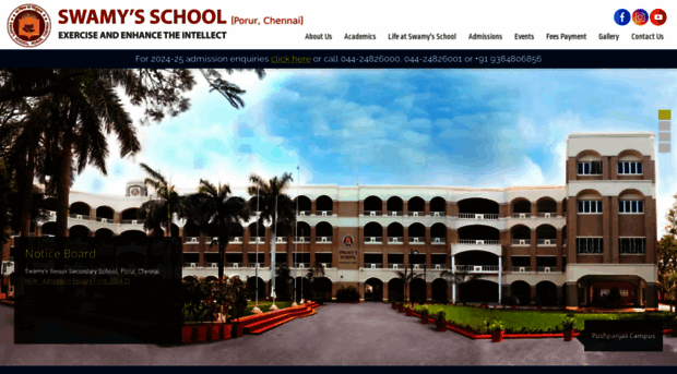 pushpanjali.swamysschool.com