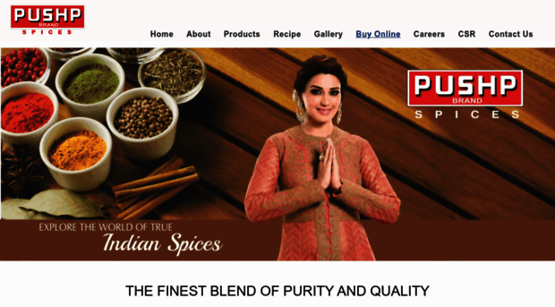 pushpspices.com