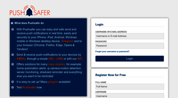 pushsafer.com