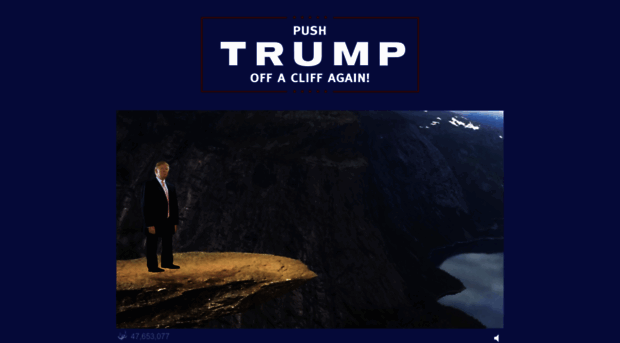 pushtrumpoffacliffagain.com