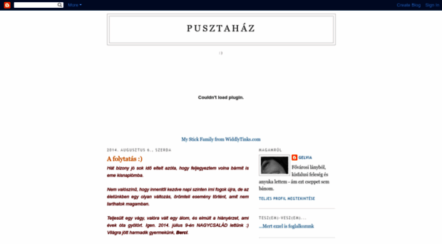 pusztahaz.blogspot.com