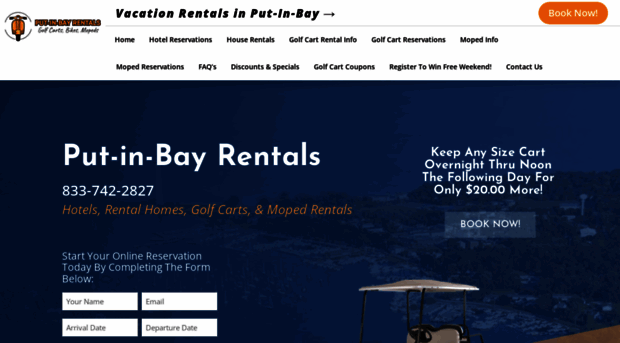 putinbayrentals.com