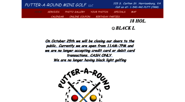 putteraroundminigolf.com