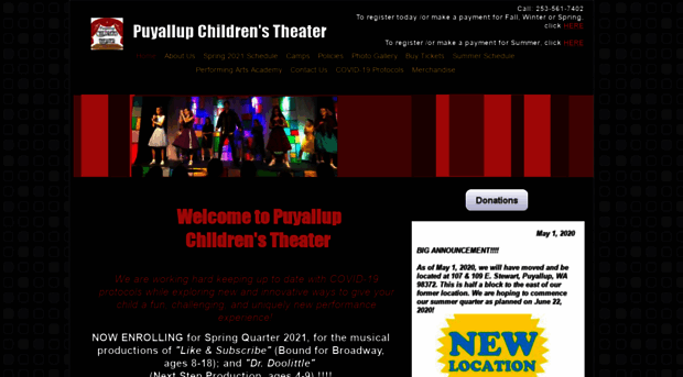 puyallupchildrenstheater.org