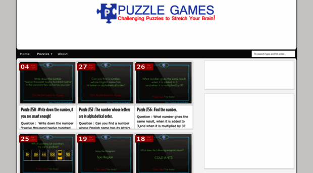 puzzle--games.blogspot.sg