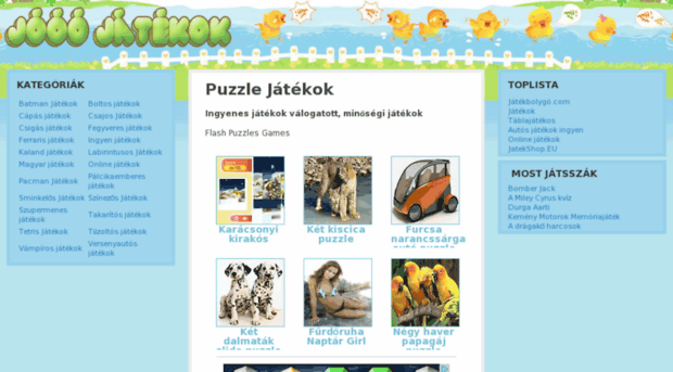 puzzle-jatekok.jooojatekok.com