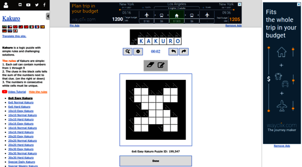 puzzle-kakuro.com