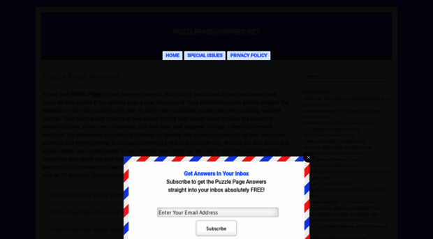 puzzlepageanswers.net