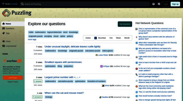 puzzling.stackexchange.com