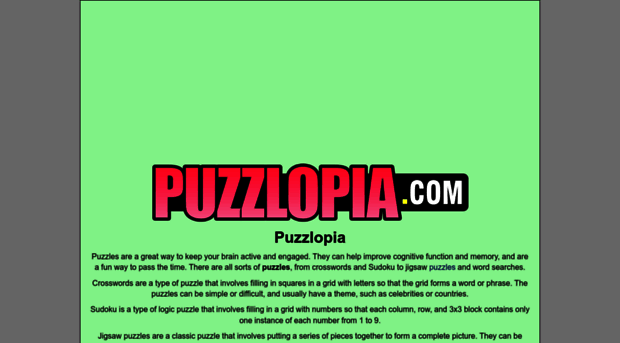 puzzlopia.com