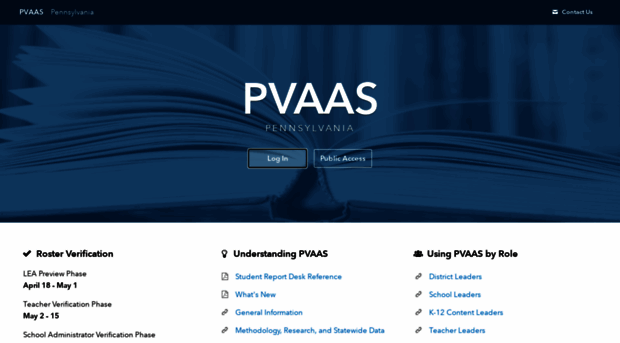 pvaas.sas.com