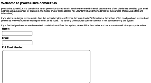 pvexclusive.ocmail12.in