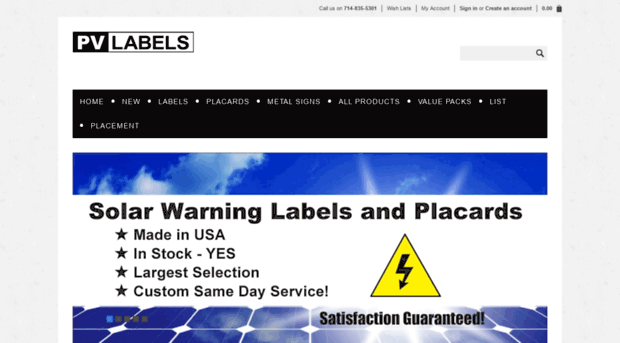 pvlabels.com