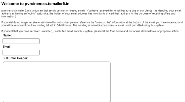 pvrcinemas.tcmailer5.in