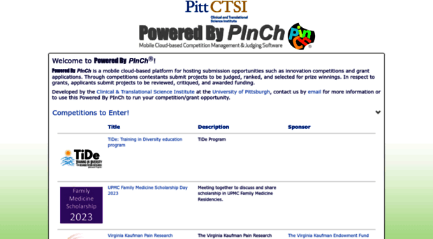 pwdbypinch.pitt.edu