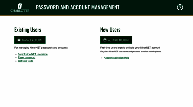 pwmanager.uncc.edu