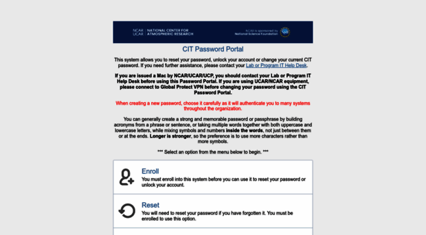 pwreset.ucar.edu