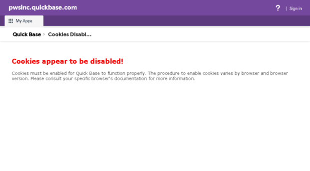 pwsinc.quickbase.com