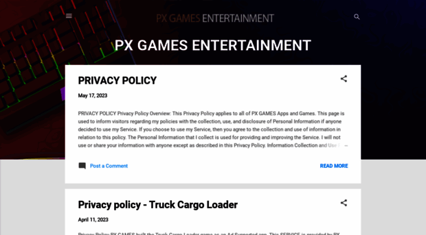 pxgamesentertainment.blogspot.com