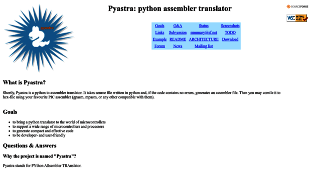 pyastra.sourceforge.net