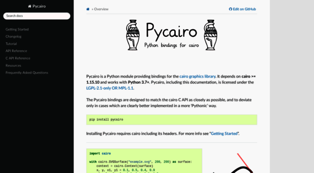 pycairo.readthedocs.io