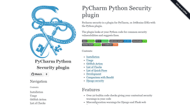 pycharm-security.readthedocs.io