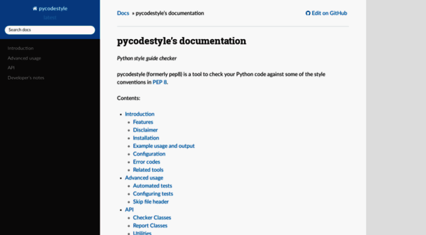 pycodestyle.pycqa.org