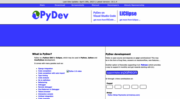 pydev.sourceforge.net