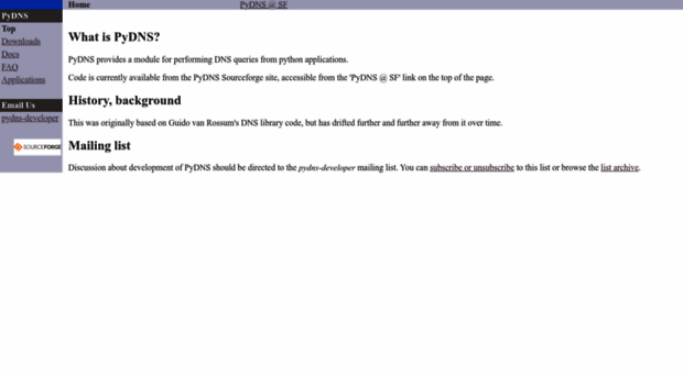 pydns.sourceforge.net
