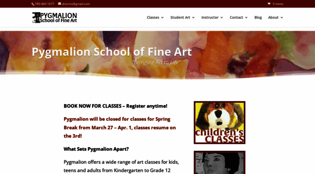 pygmalionartschool.com