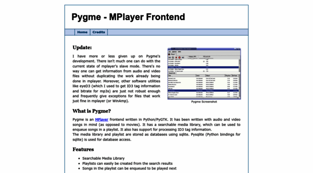 pygme.sf.net