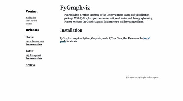 pygraphviz.github.io