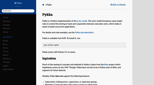 pykka.readthedocs.org