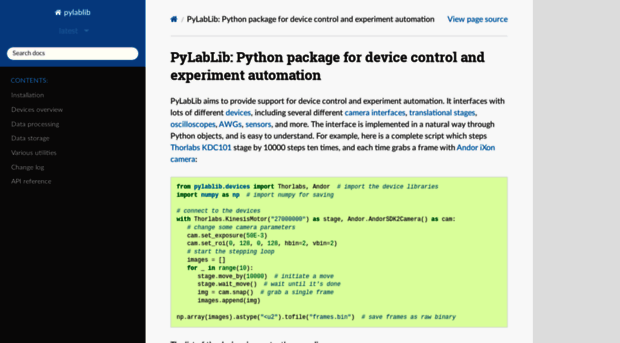 pylablib.readthedocs.io