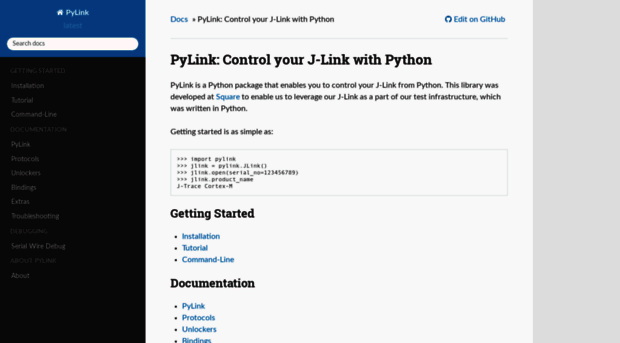 pylink.readthedocs.io