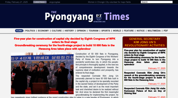 pyongyangtimes.com.kp