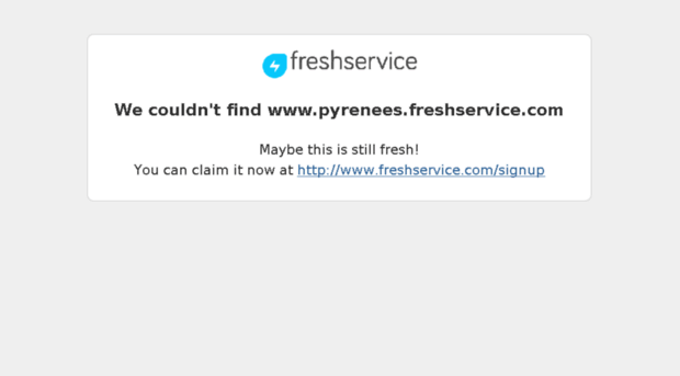 pyrenees.freshservice.com
