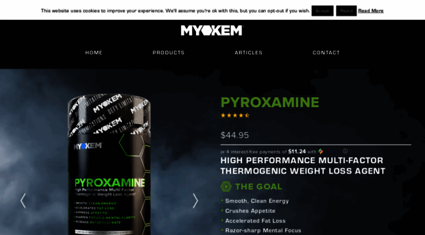 pyroxamine.com