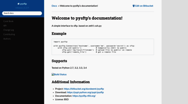 pysftp.readthedocs.org
