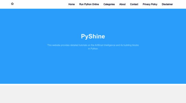 pyshine.com