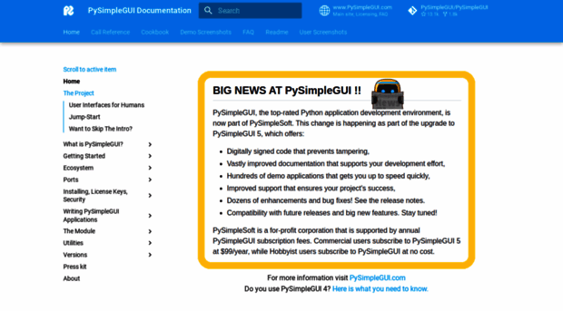 pysimplegui.org