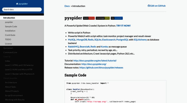 pyspider.readthedocs.org