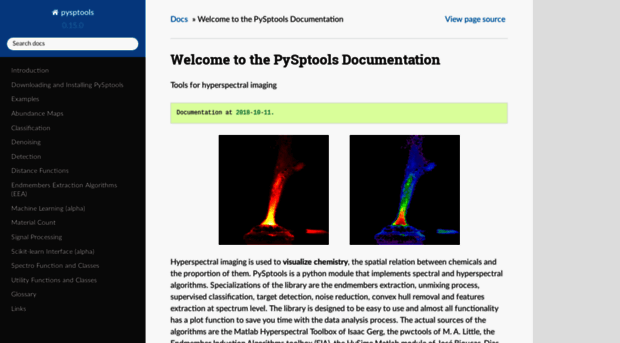 pysptools.sourceforge.io