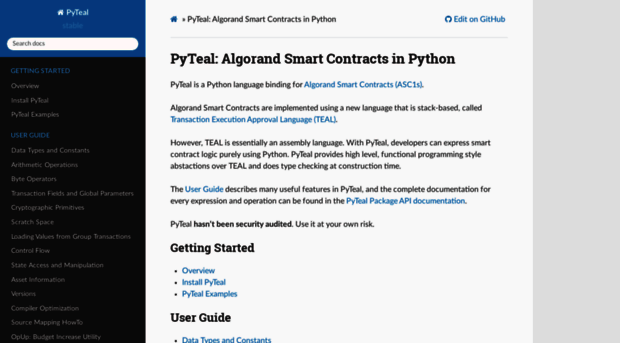 pyteal.readthedocs.io