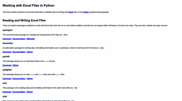 python-excel.org