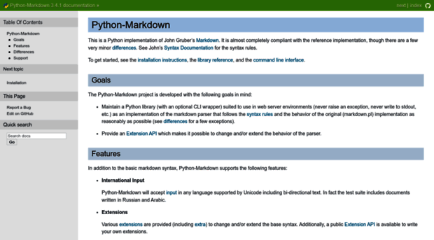 python-markdown.github.io