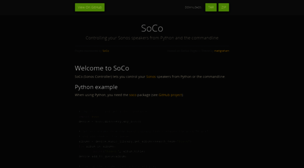 python-soco.com