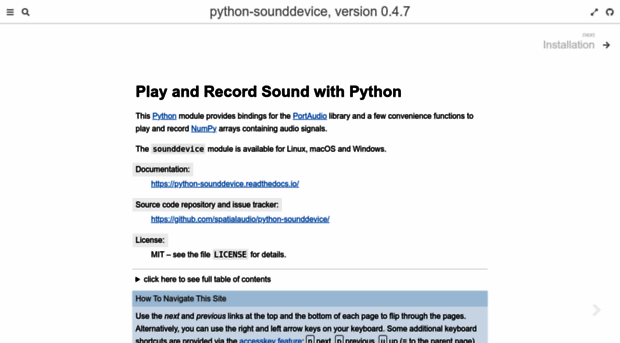 python-sounddevice.readthedocs.io