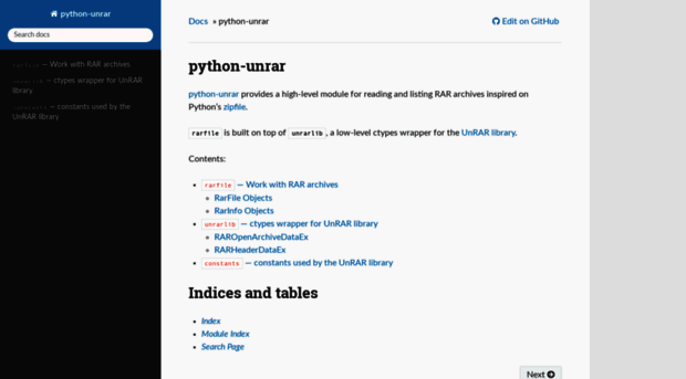 python-unrar.readthedocs.io